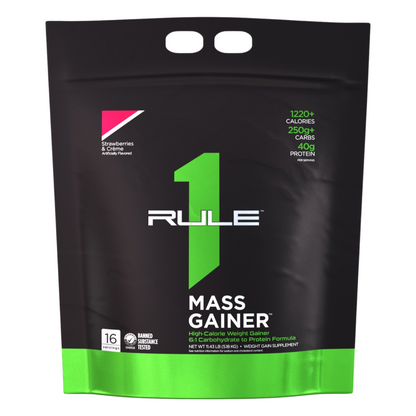 R1 Mass Gainer 12LB Strawberries & Creme