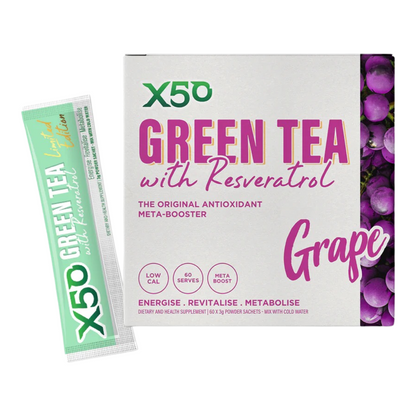 X50 Green Tea 60 Serve Grape