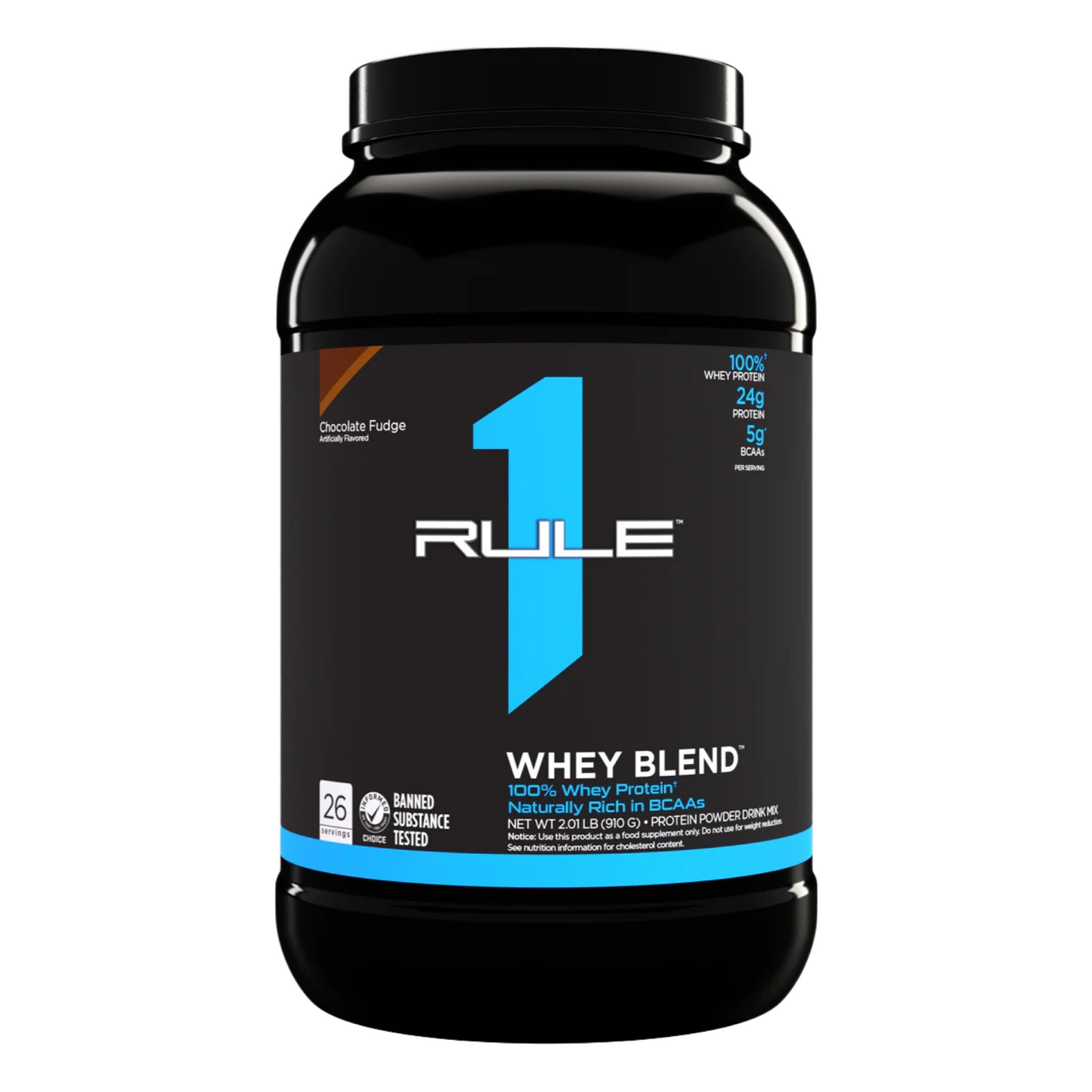 R1 Whey 2LB Chocolate Fudge