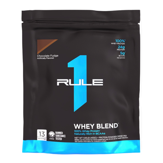 R1 Whey 1LB Chocolate Fudge