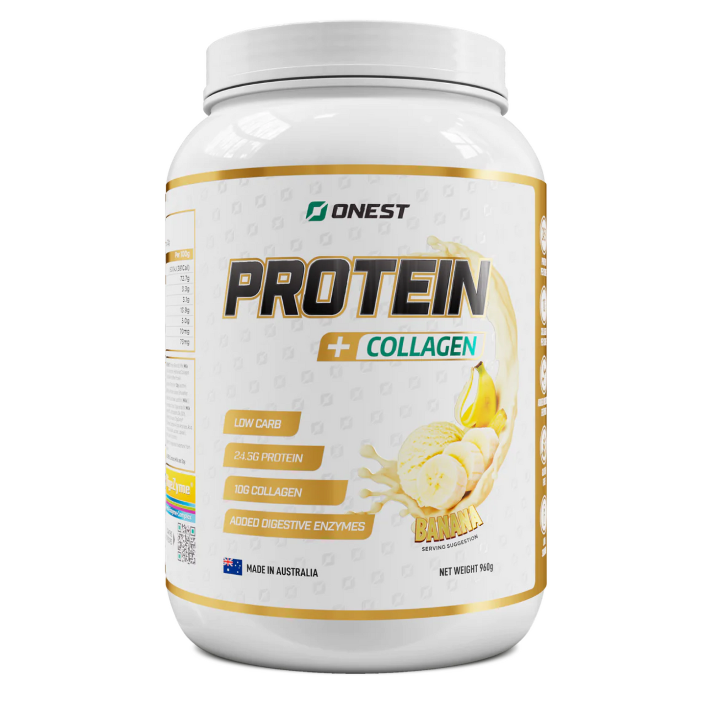 Onest Protein + Collagen Banana