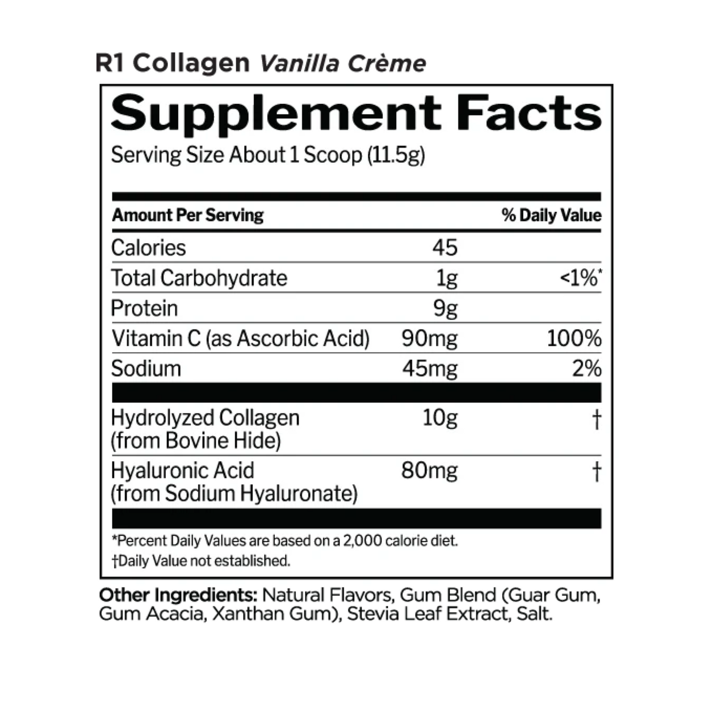 R1 Collagen Vanilla