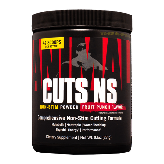 Animal Cuts Non Stim Fruit Punch 42 Serves